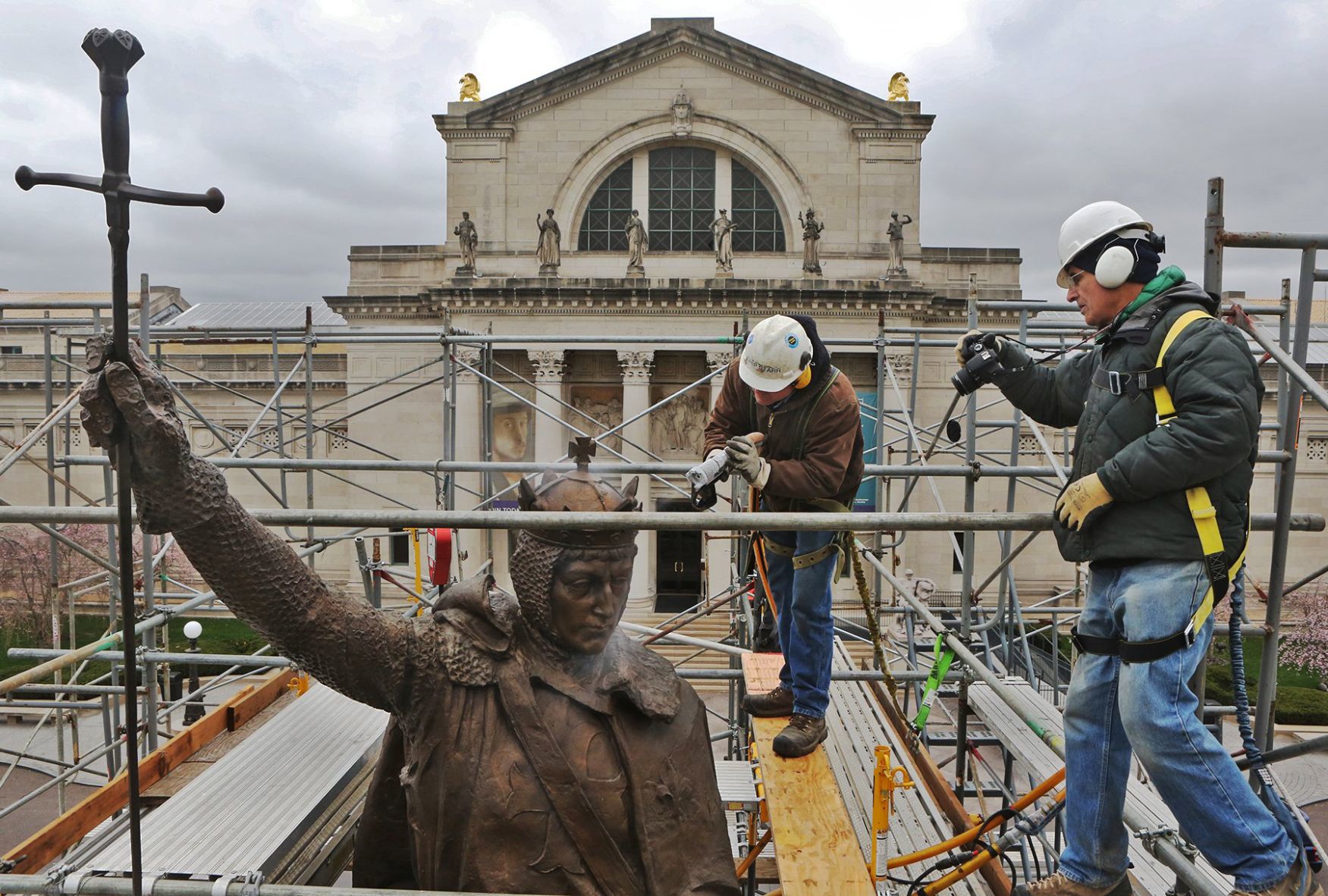 King Louis IX Gets a Face Lift